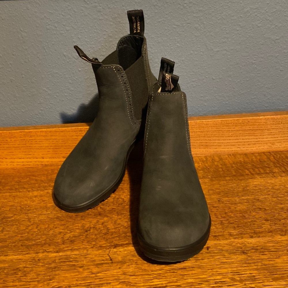 Blundstone 1630 High Top Rustic Black boots US 7.5